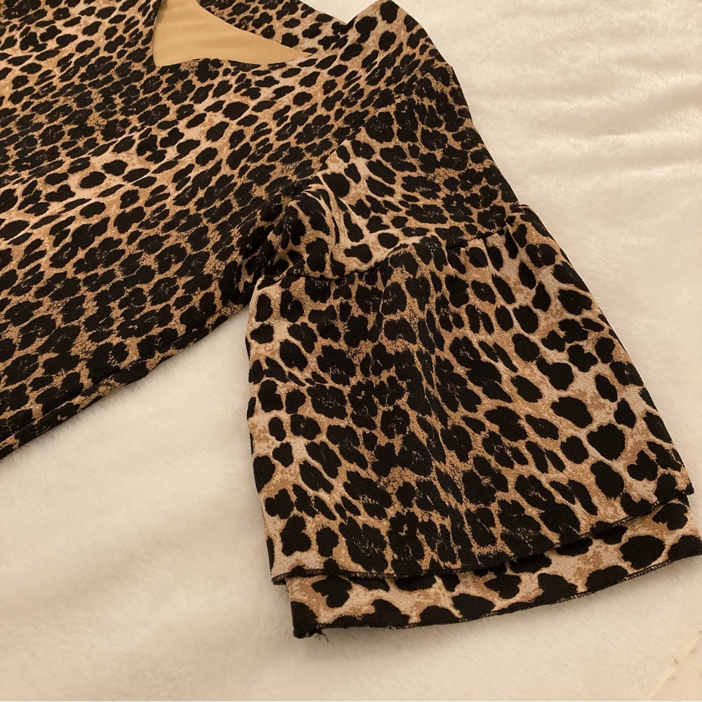 NEW Leopard Sheath Cocktail Dress Animal Print Sexy Formal Designer Resortwear - Picture 13 of 17